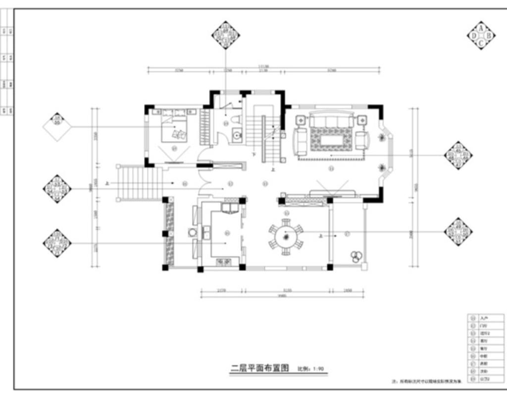 龙湖长桥郡-美式风格-六居室以上