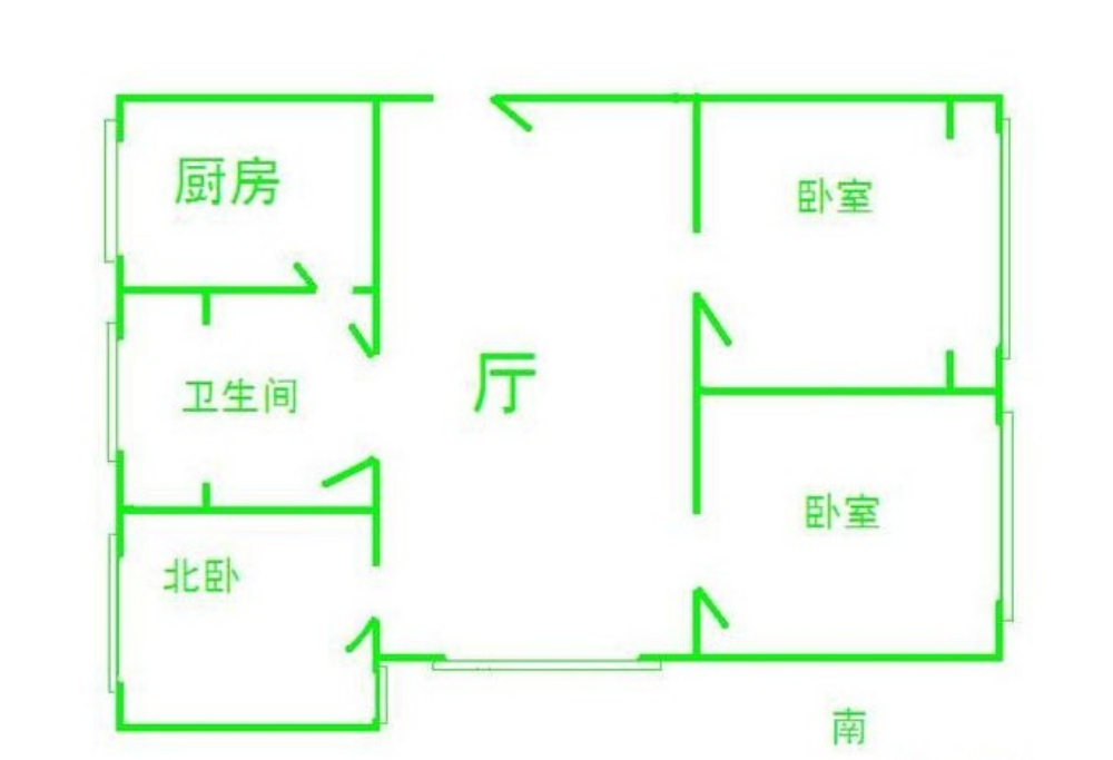 盛南新都-现代简约-三居室