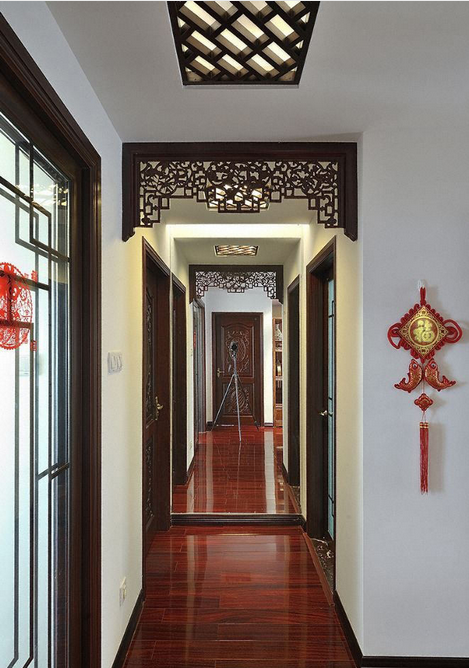 大华颐和华城-中式风格-四居室
