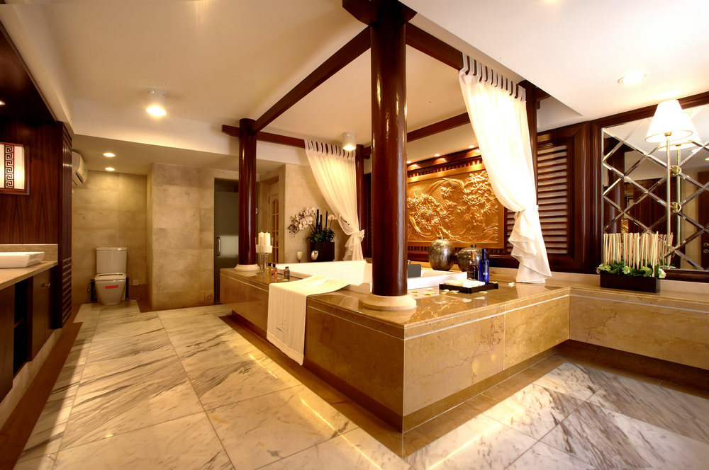 绿地新里紫峰公馆-东南亚风格-四居室