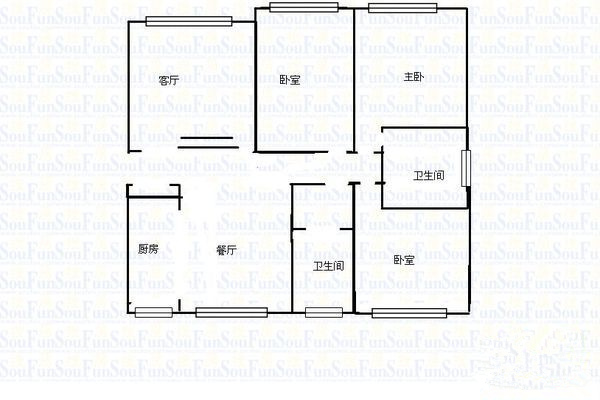 高科尚都-现代简约-三居室