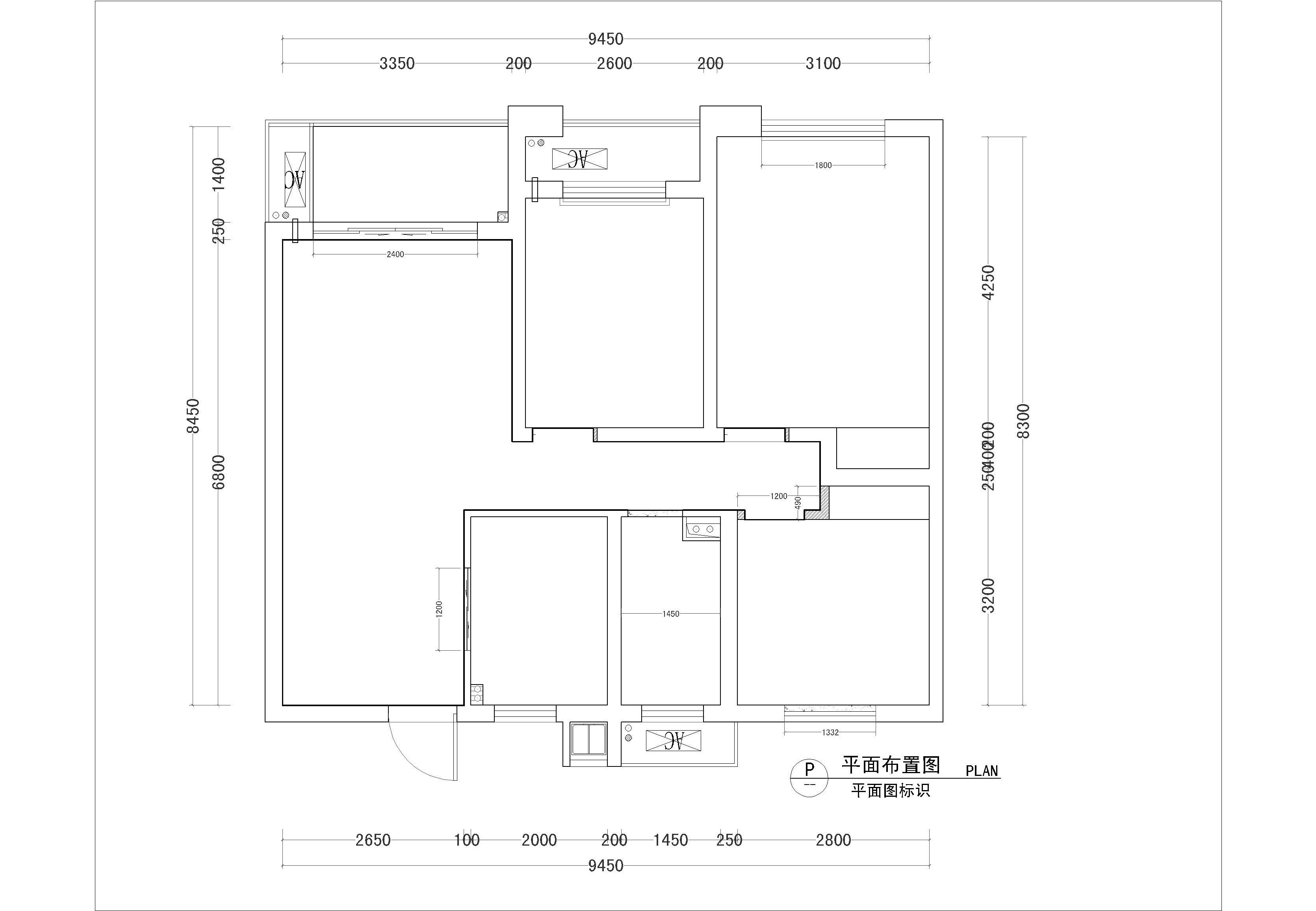 招商石湖东区-地中海风格-二居室