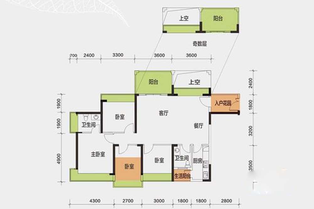 碧桂园十里银滩-现代简约-四居室