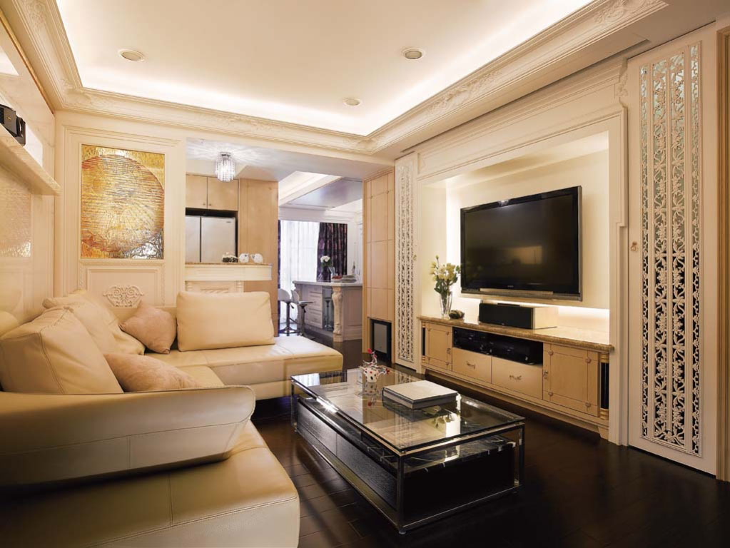 法式新古典风格三居室演绎古典奢华