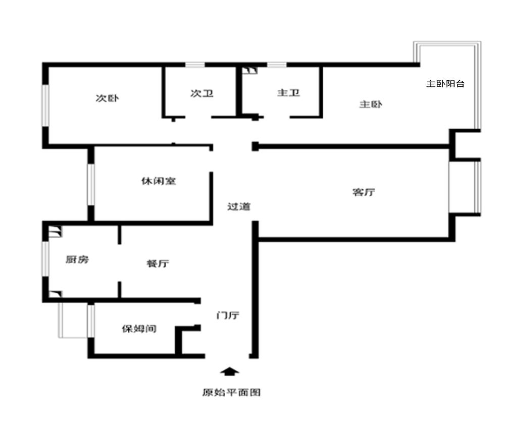 半岛国际-简欧风格-三居室