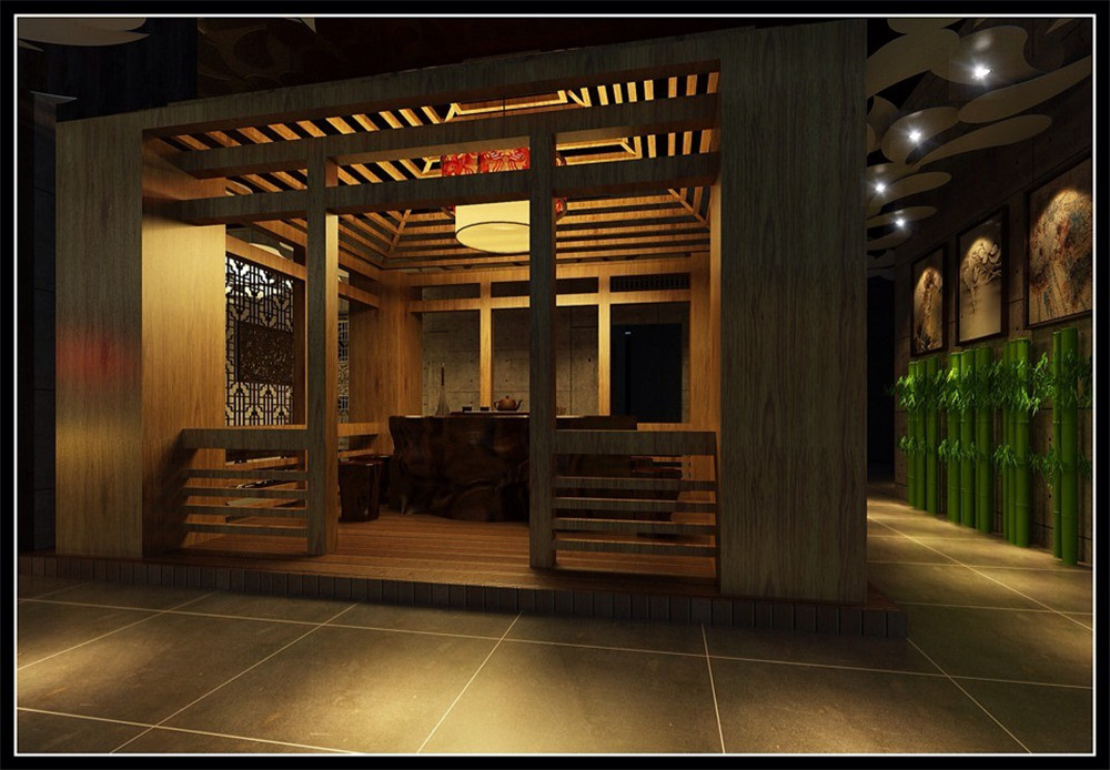高安茶庄-现代中式-六居室以上-丛一楼出品