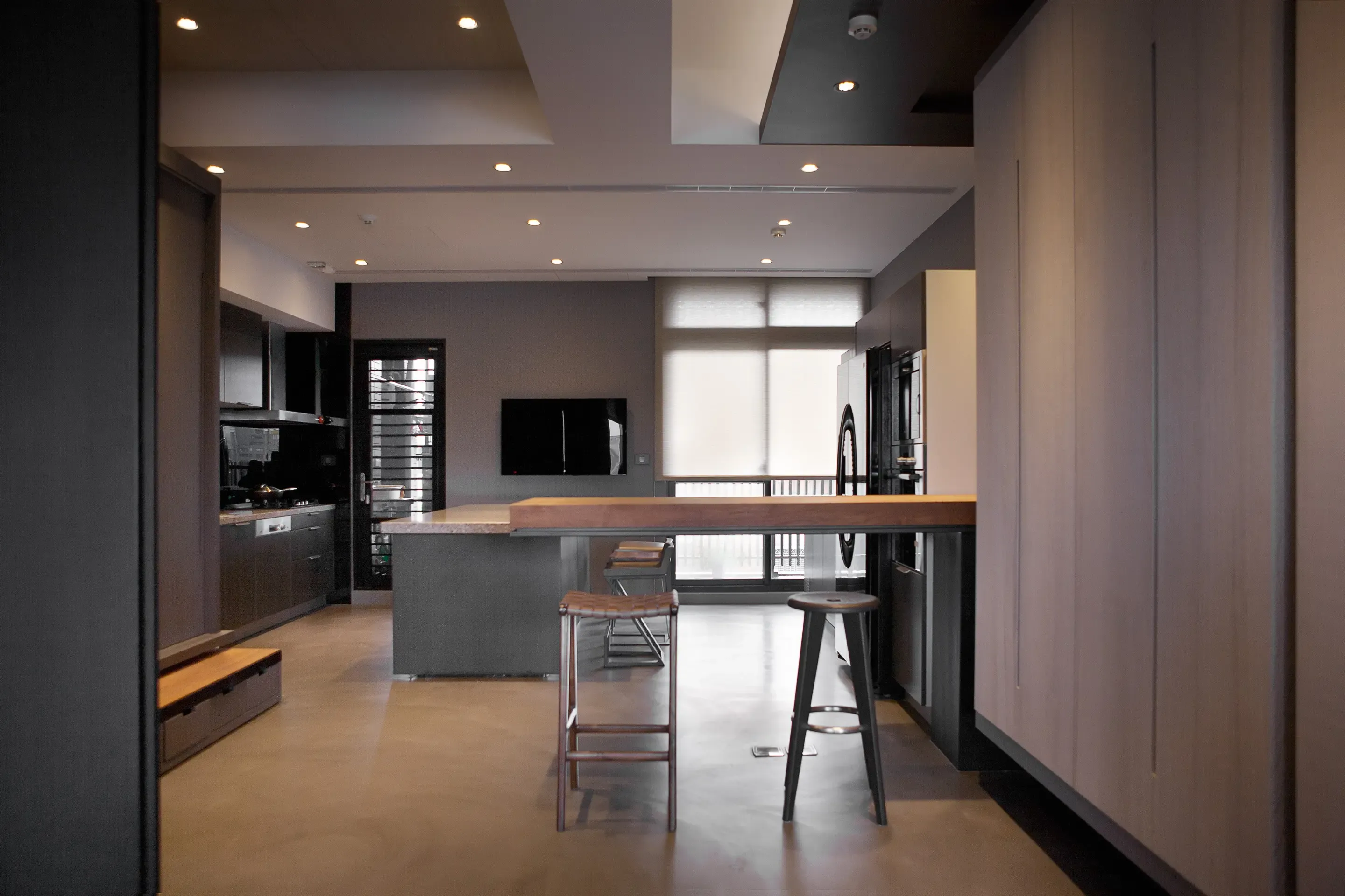 紫金城现代简约二居室