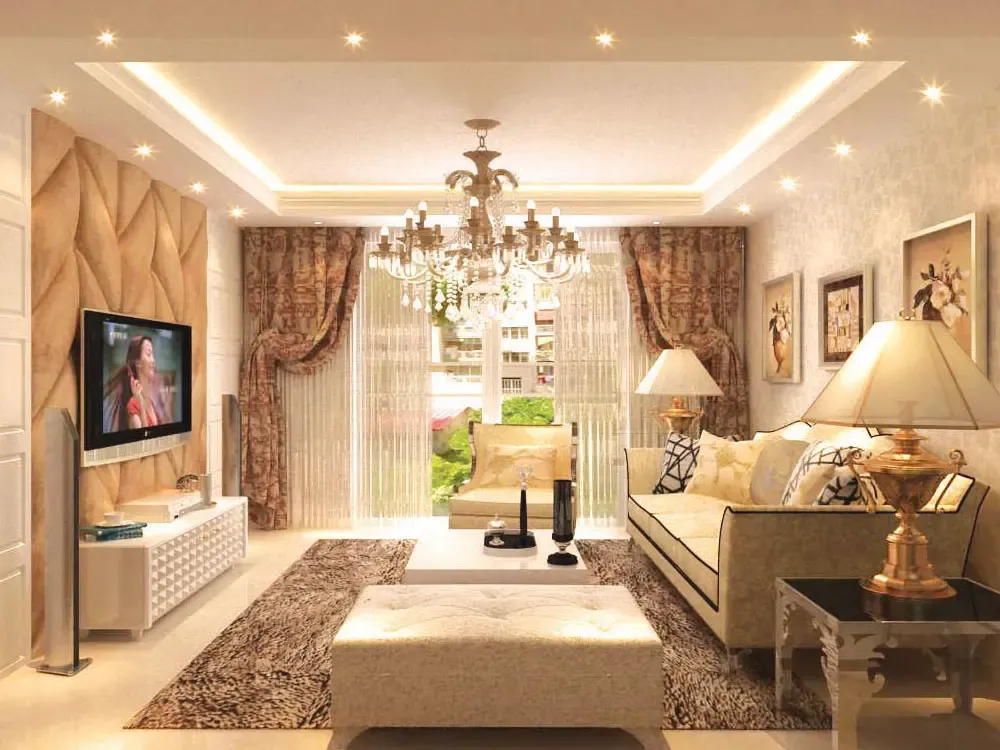 怀盛怡庭-简欧风格-二居室