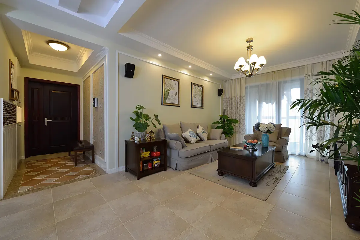 苏州世茂运河城美式清新四居室