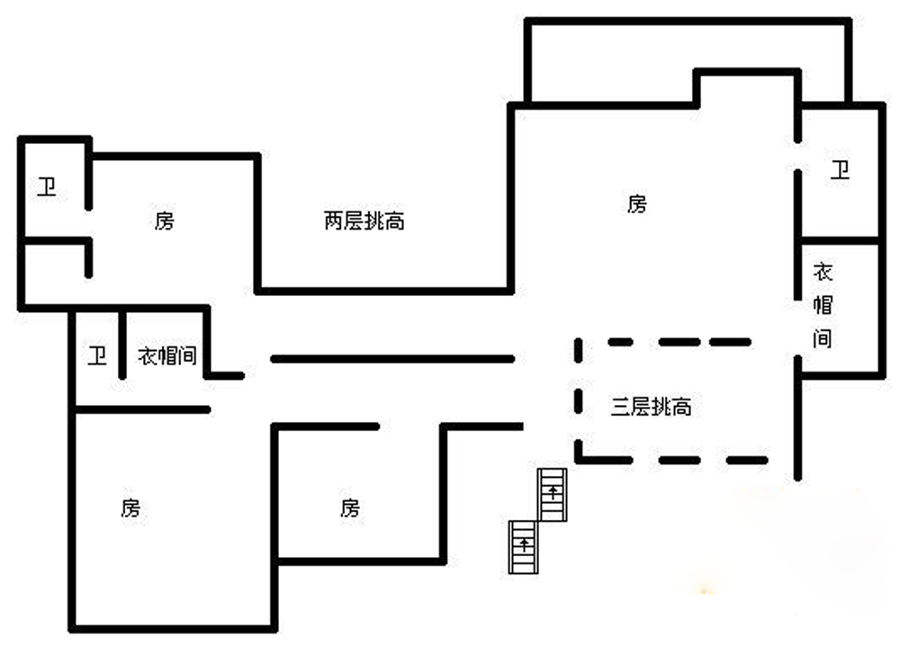 龙湖长桥郡-现代简约-六居室以上