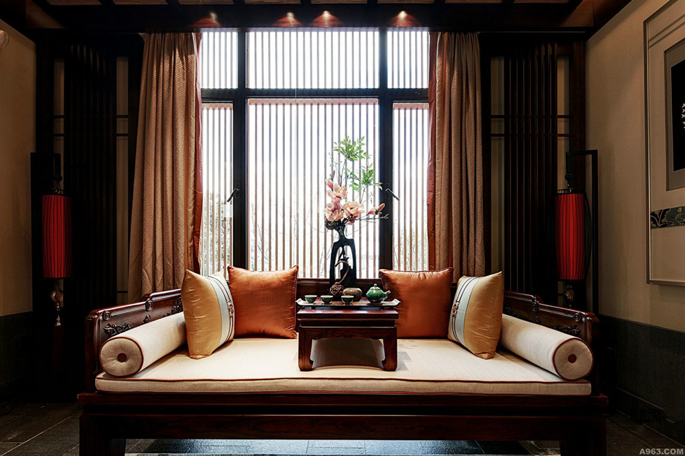 龙湖世纪峰景-中式风格-三居室
