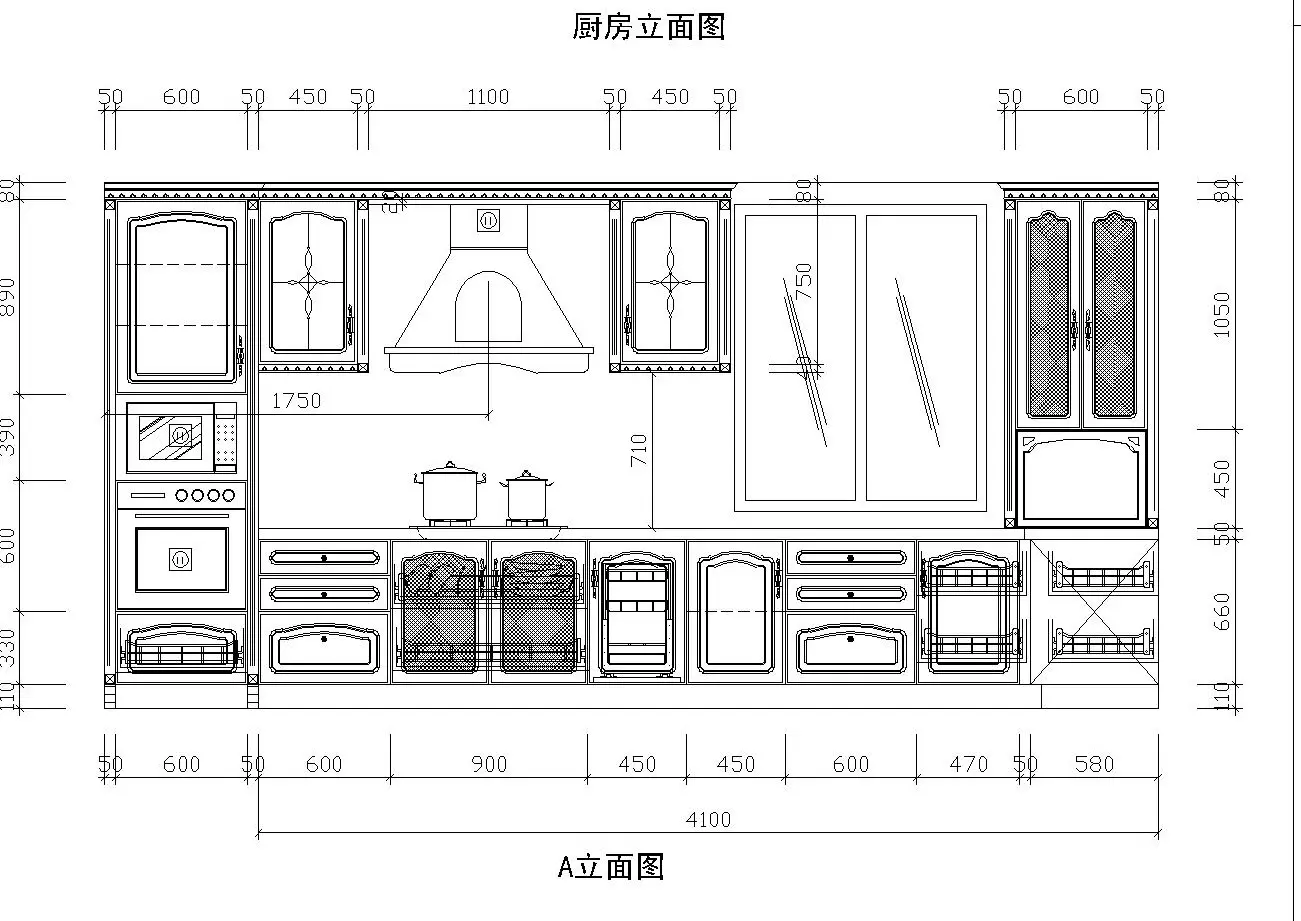 廚房立面圖