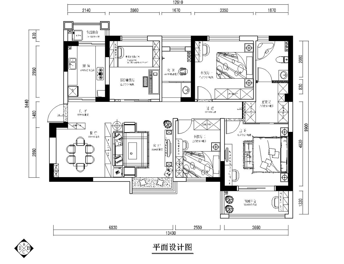 碧桂园威尼斯城简约美家