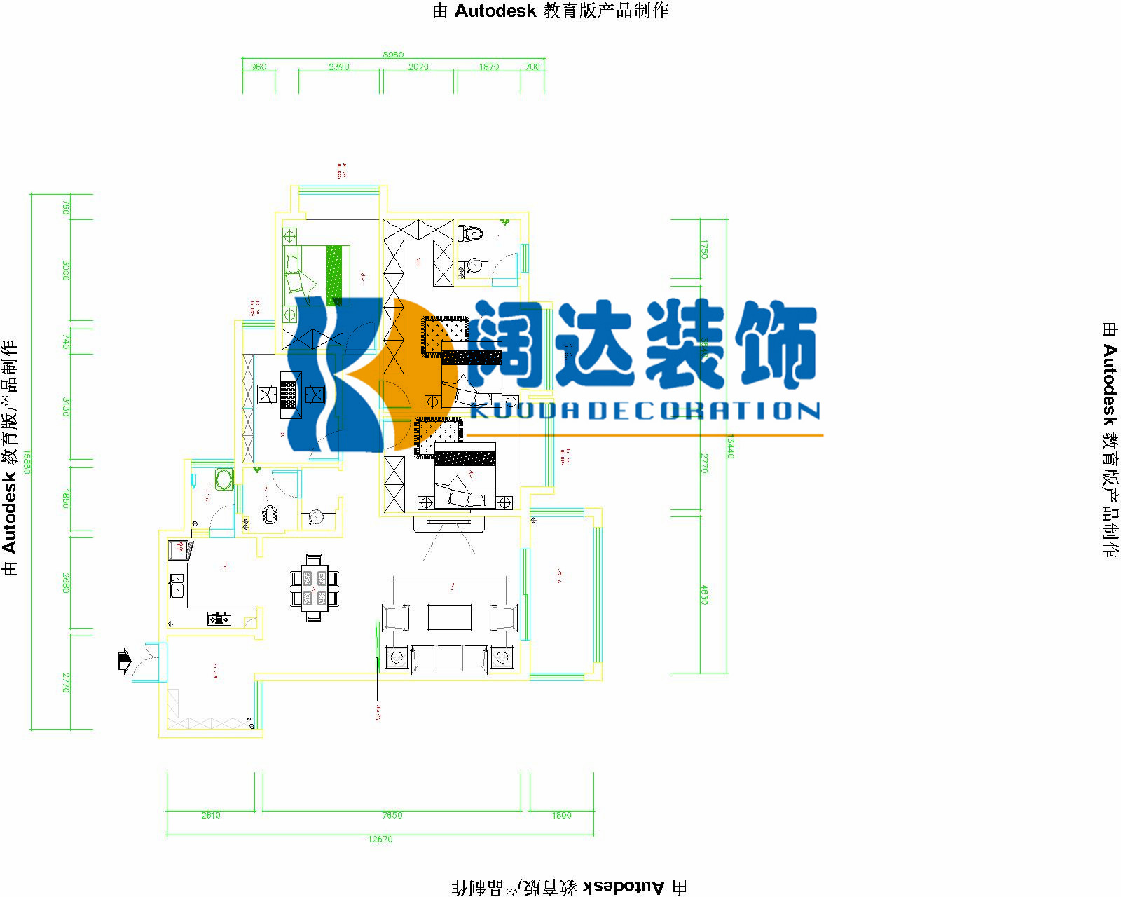 懿府-中式风格-三居室