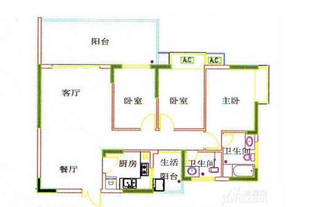 领地海纳公馆-现代简约-三居室