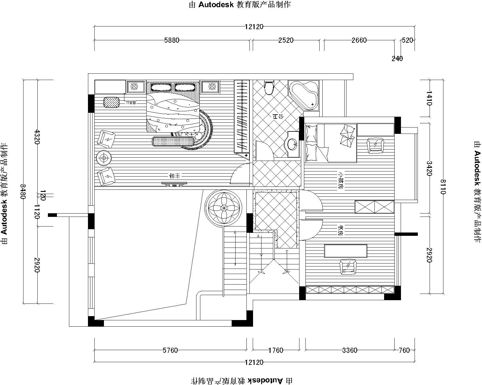 泰华阳光海花园-混合型风格-四居室