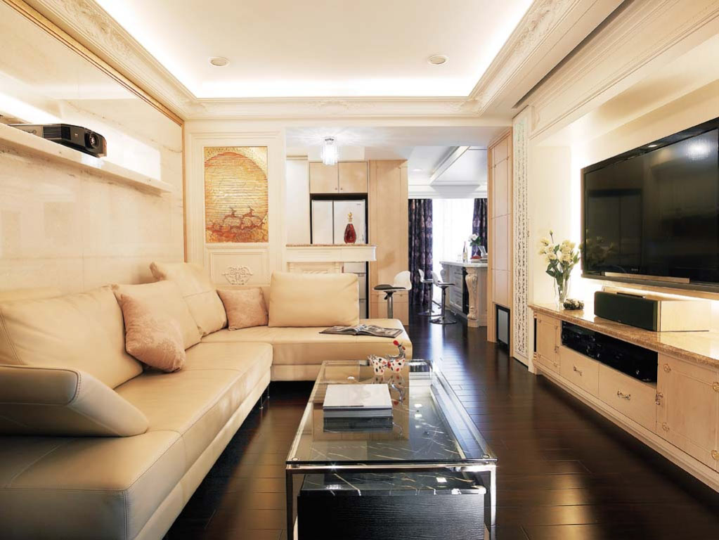 法式新古典风格三居室演绎古典奢华