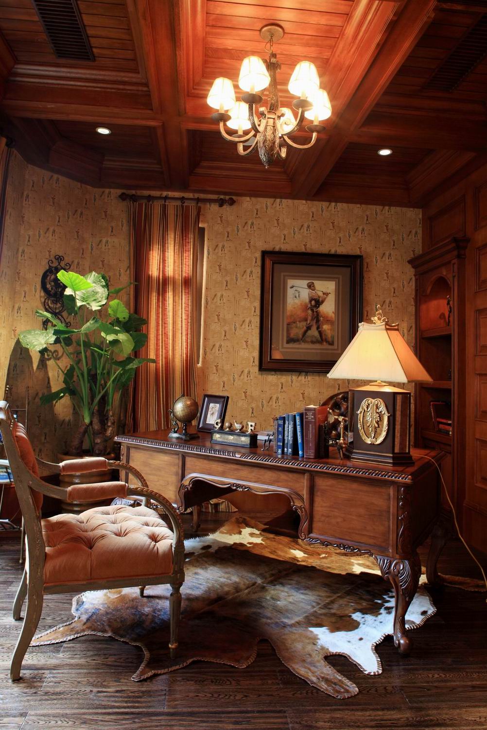 西溪里-美式古典风格-五居室