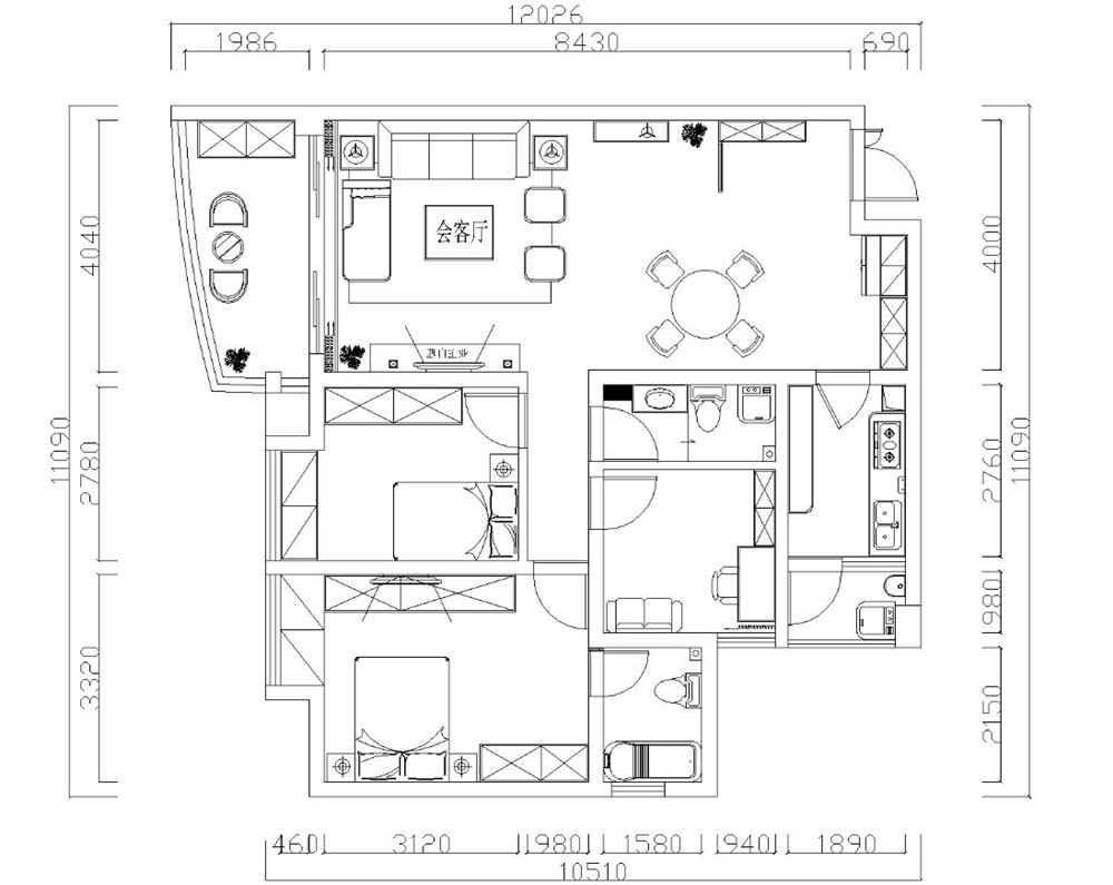 兰溪谷-简约中式风格-三室二厅 独特文化之家