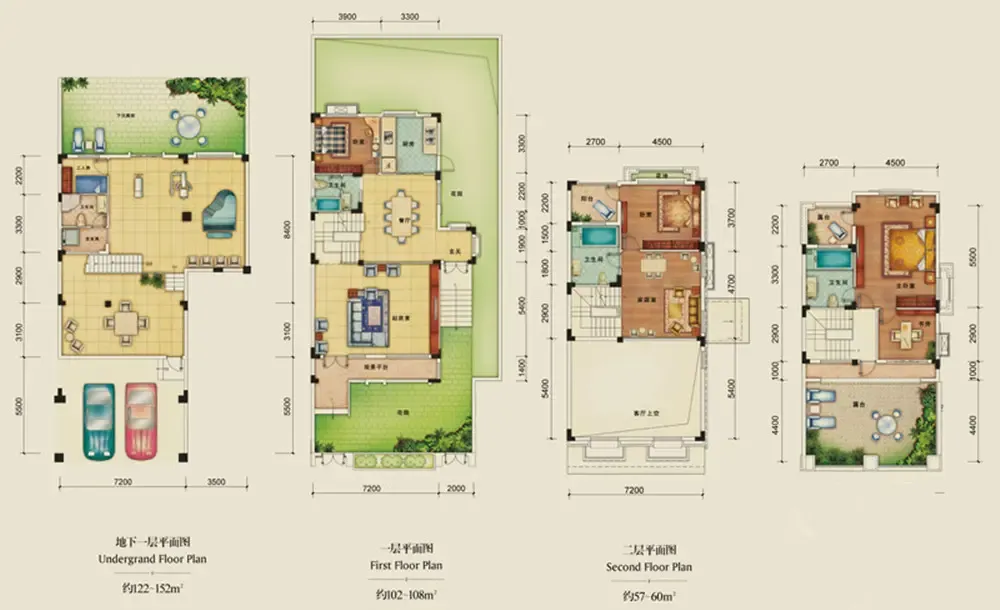 东原香山-欧美风情-别墅