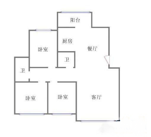 江南水乡-中式风格-三居室
