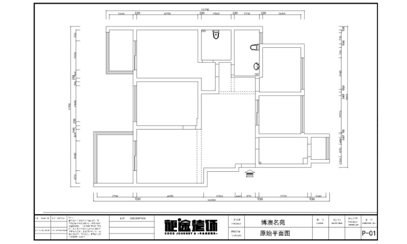 博澳名苑混搭风格三居室