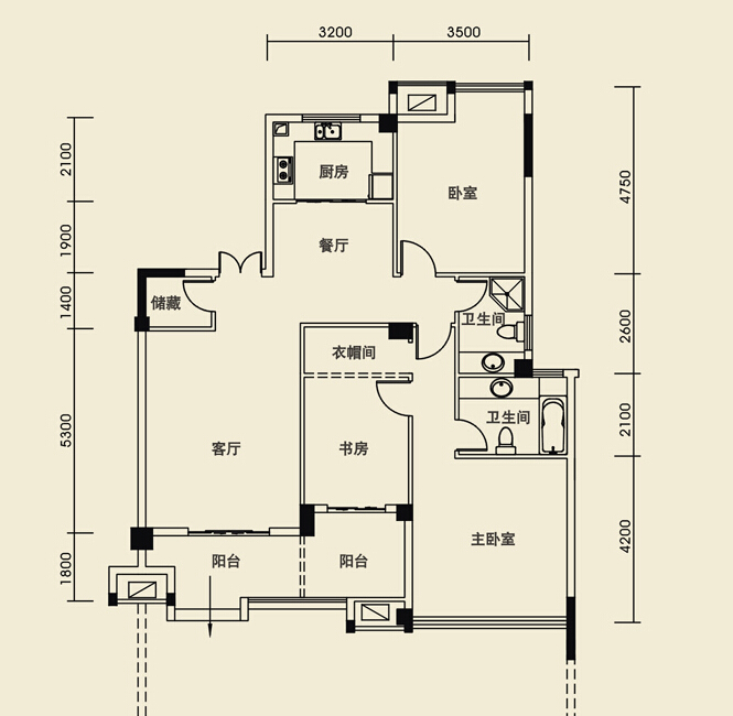 城投瀚城简约欧式风格