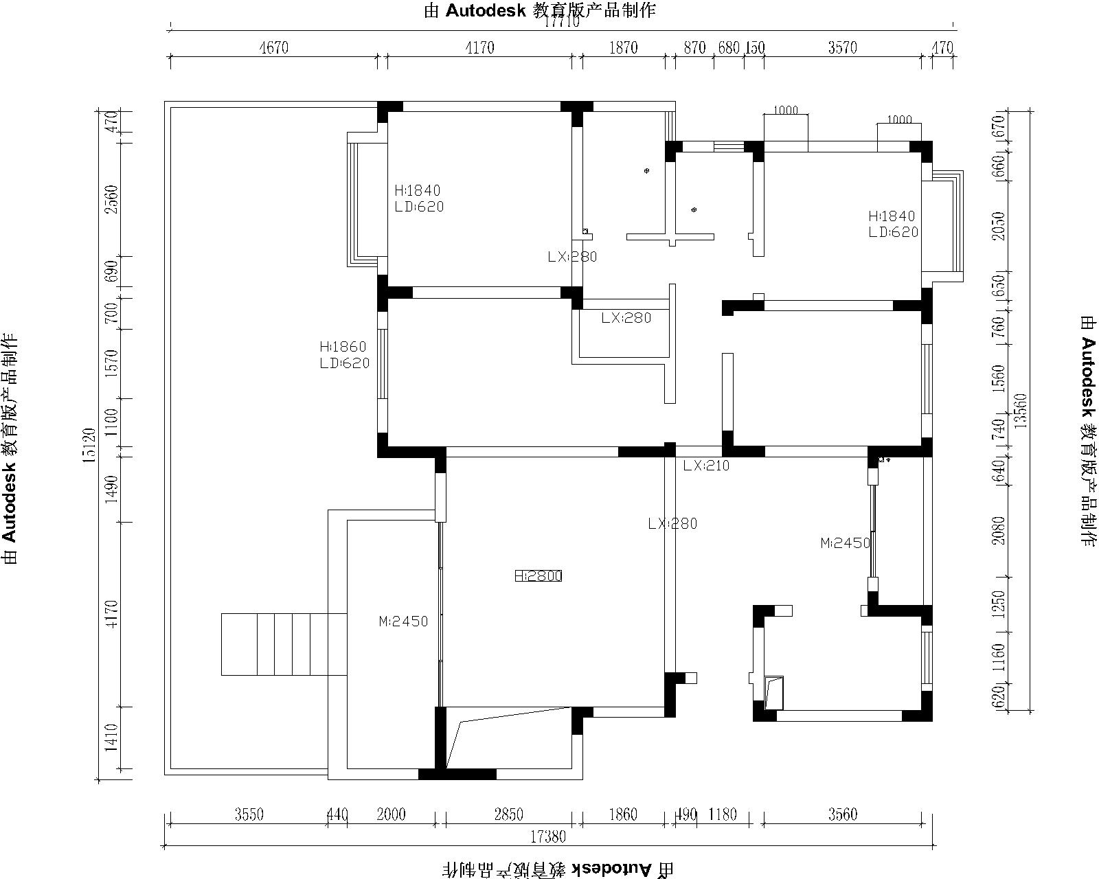 华地学府—现代新中式—四居室