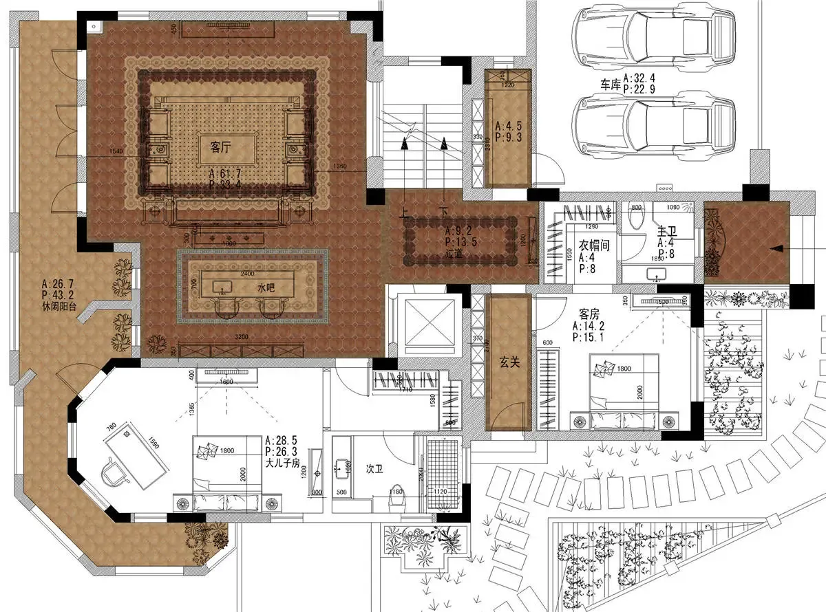 混搭风格—圣莫丽斯别墅