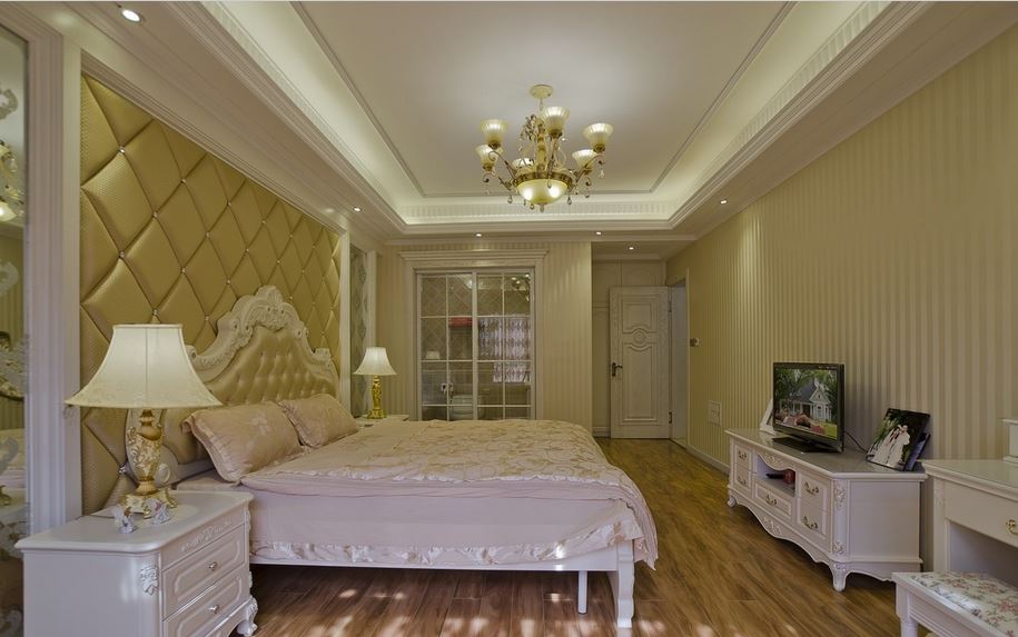 绿地海珀紫庭别墅-四居室-西式古典