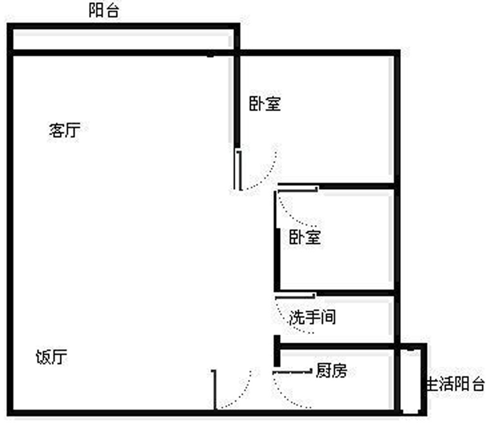 宝源新村-中式-二居室