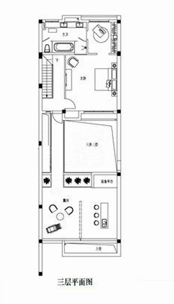 西溪里-现代中式风格-四居室