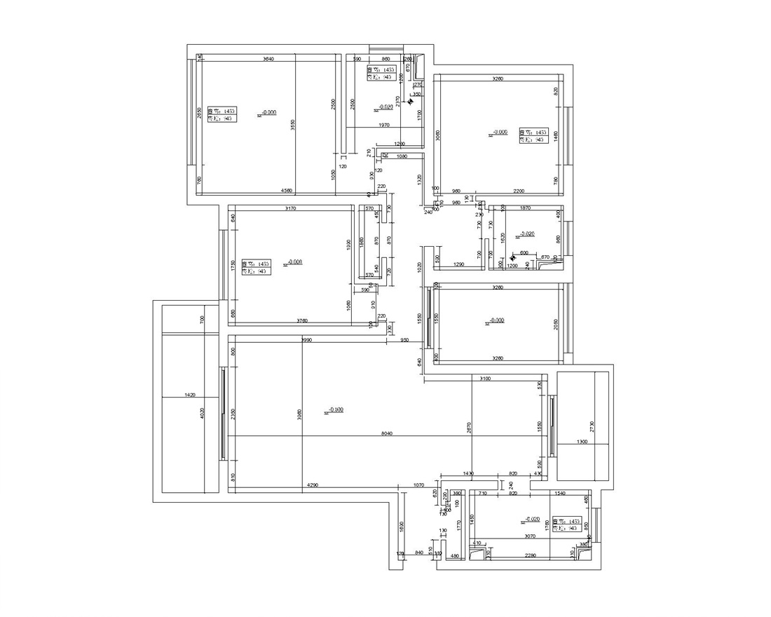 中环一号4房设计方案