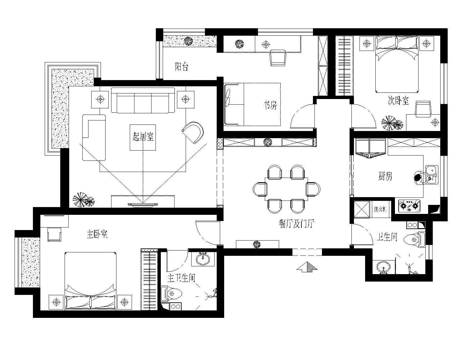 首席设计师带你感受144平三居的小资生活