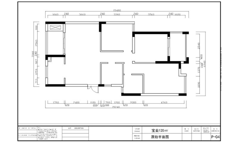 宝业东城广场现代简约风格三居室