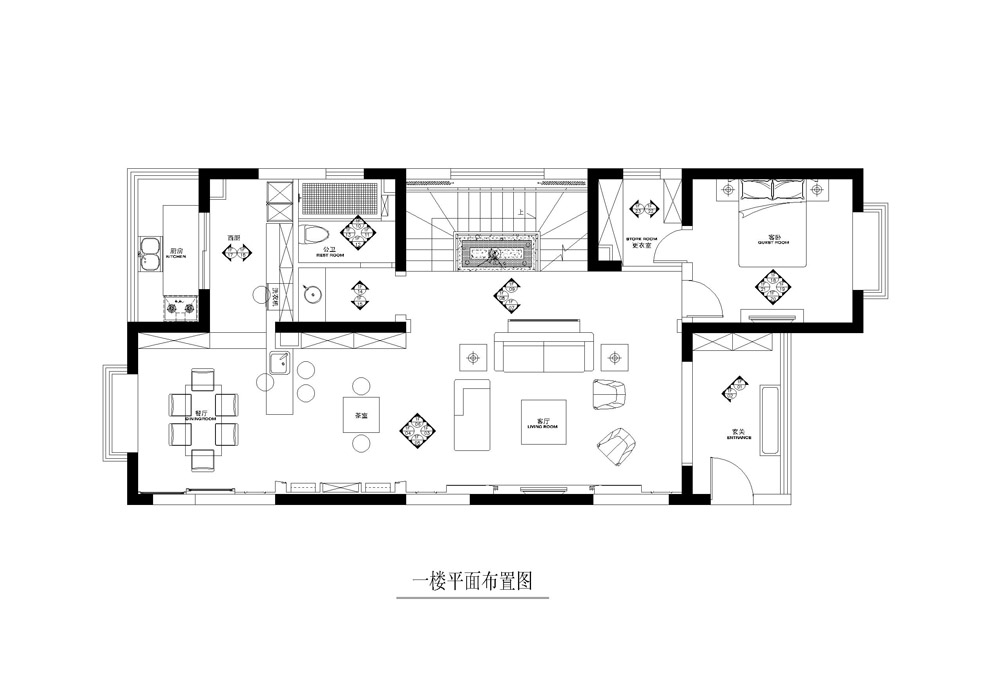 山西跃层公寓—现代风格