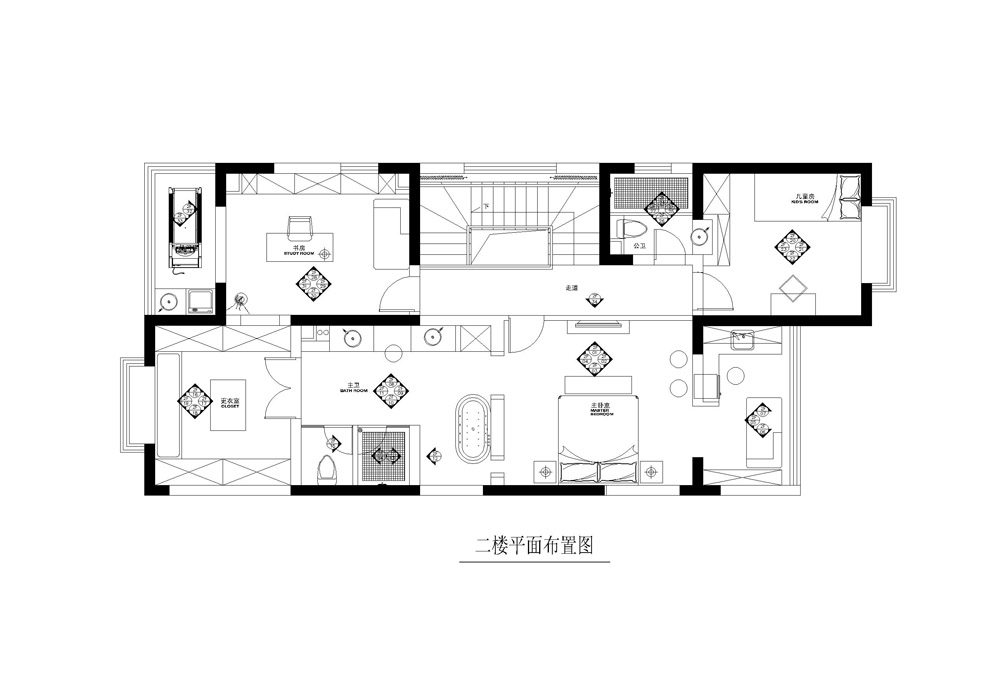 山西跃层公寓—现代风格