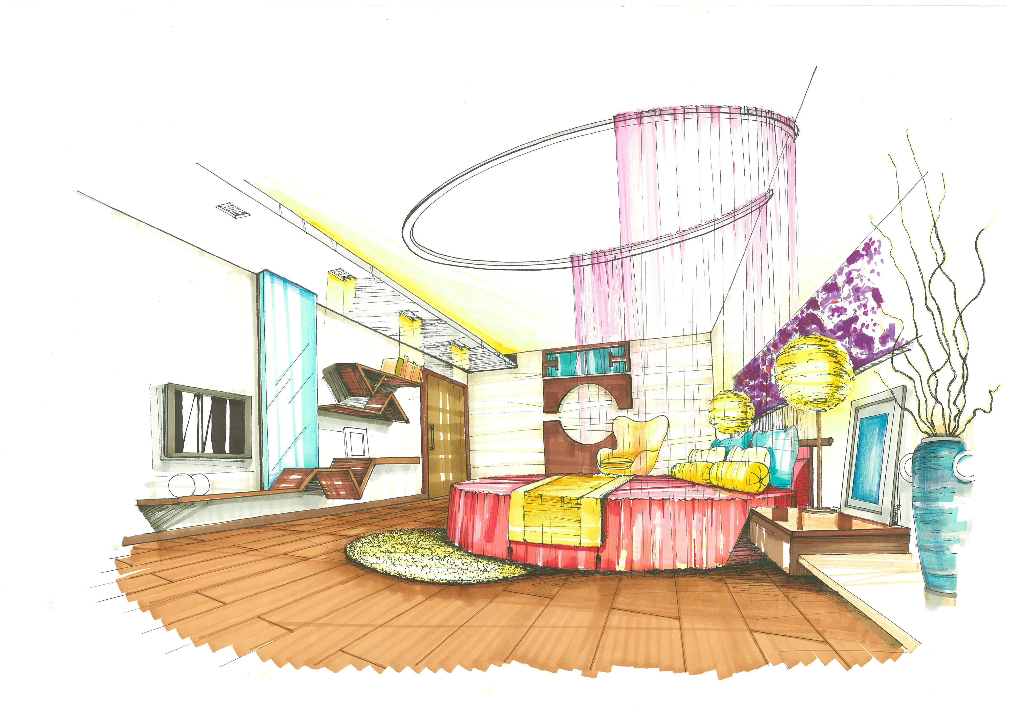 D-3室2厅1卫-1010㎡