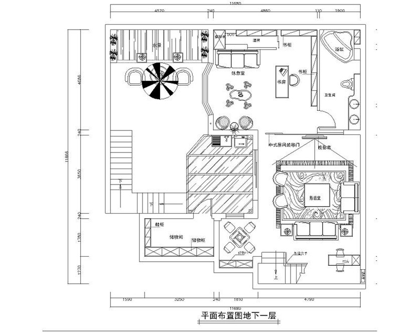 保集半岛复式楼—新中式风格