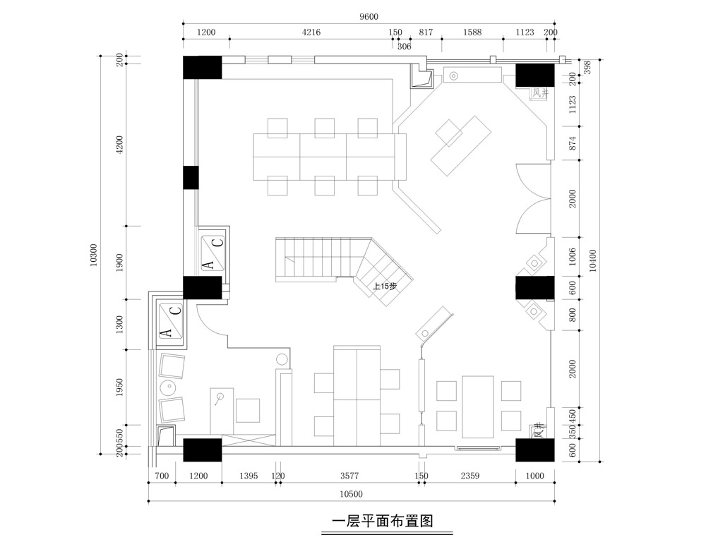 常熟常汇广场办公样板房设计