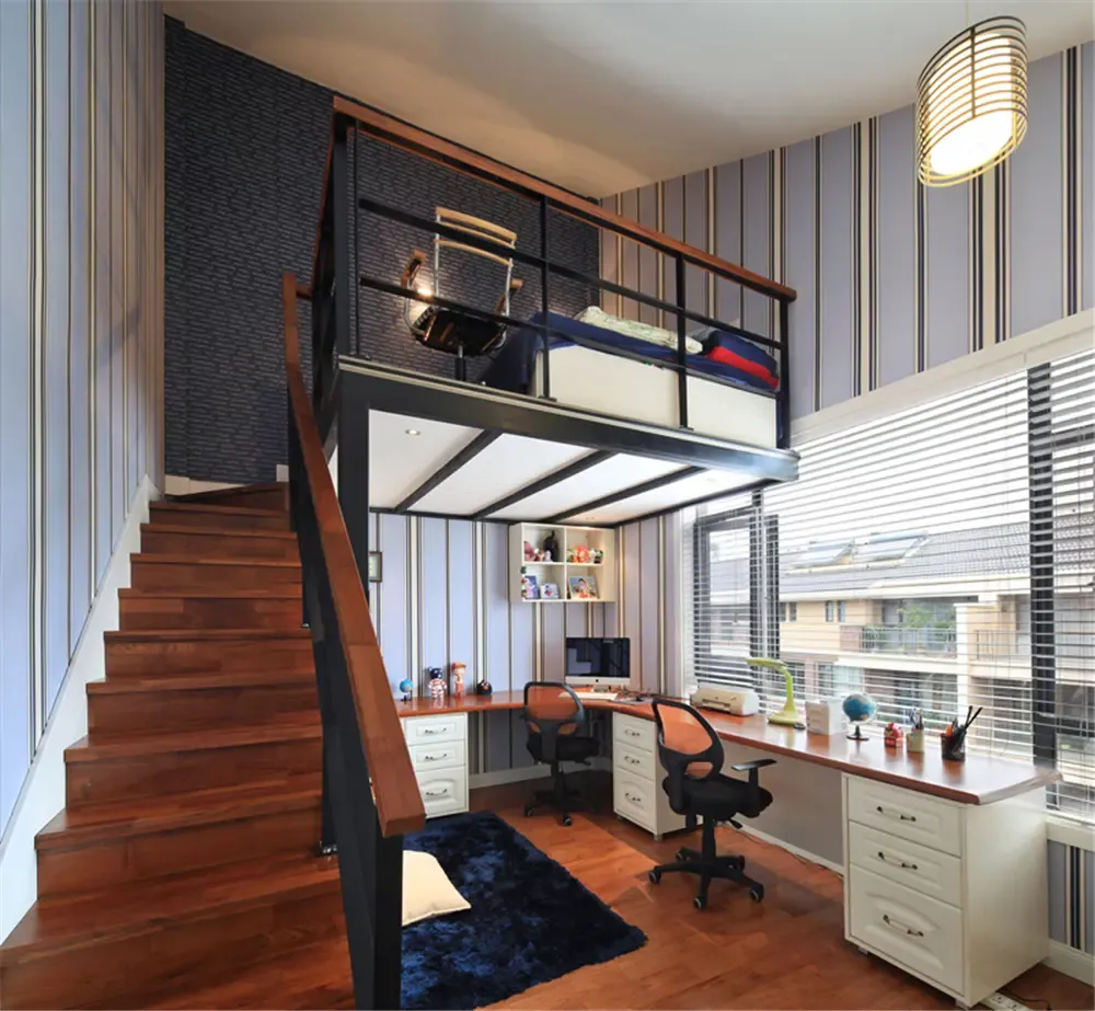 华宇天宫花城-跃层-111.06平米-装修设计