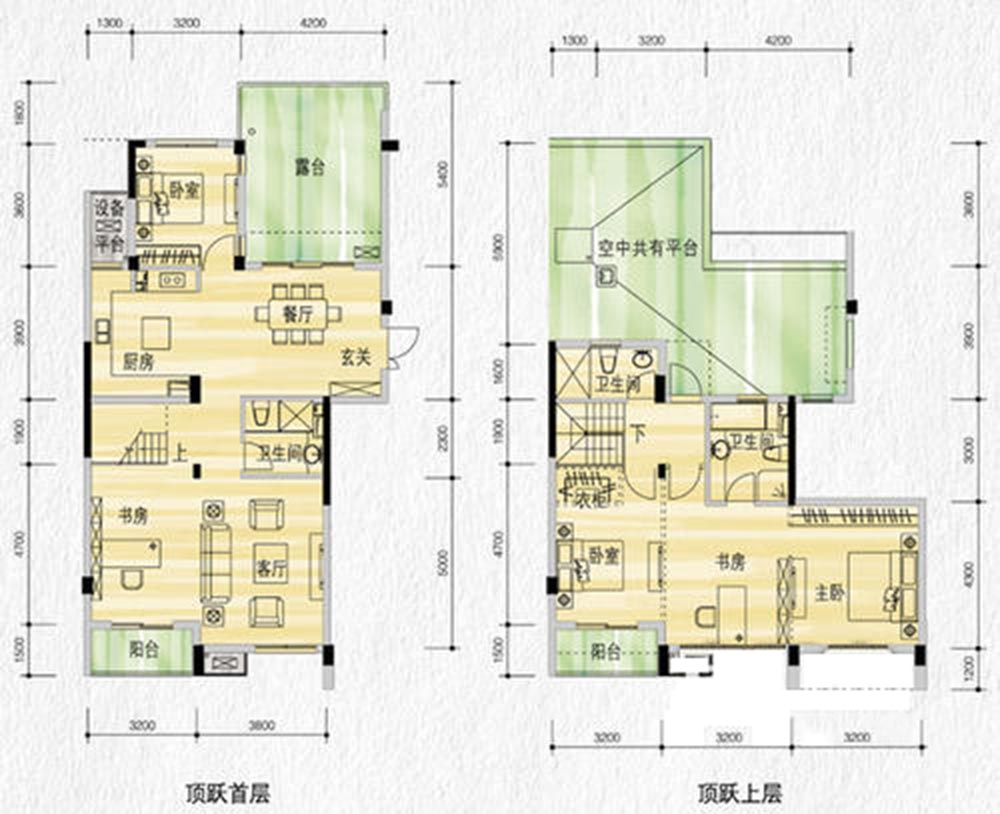 西溪里—中式—跃层