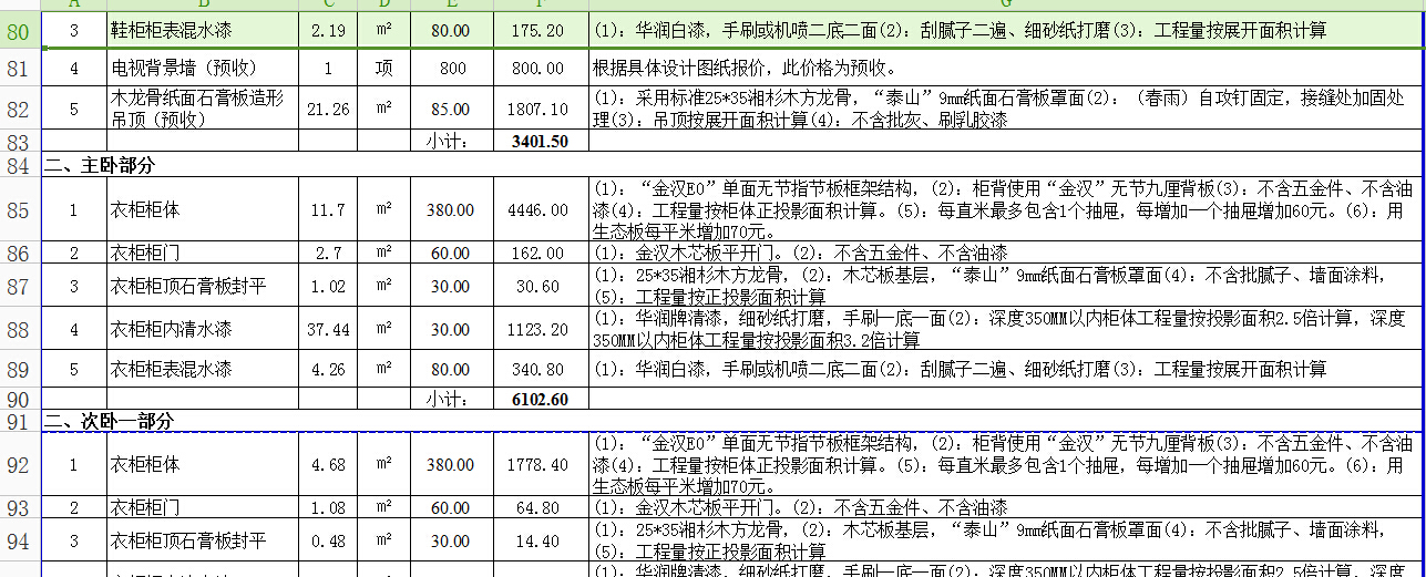 佛奥俊贤98.1平半包3.7万