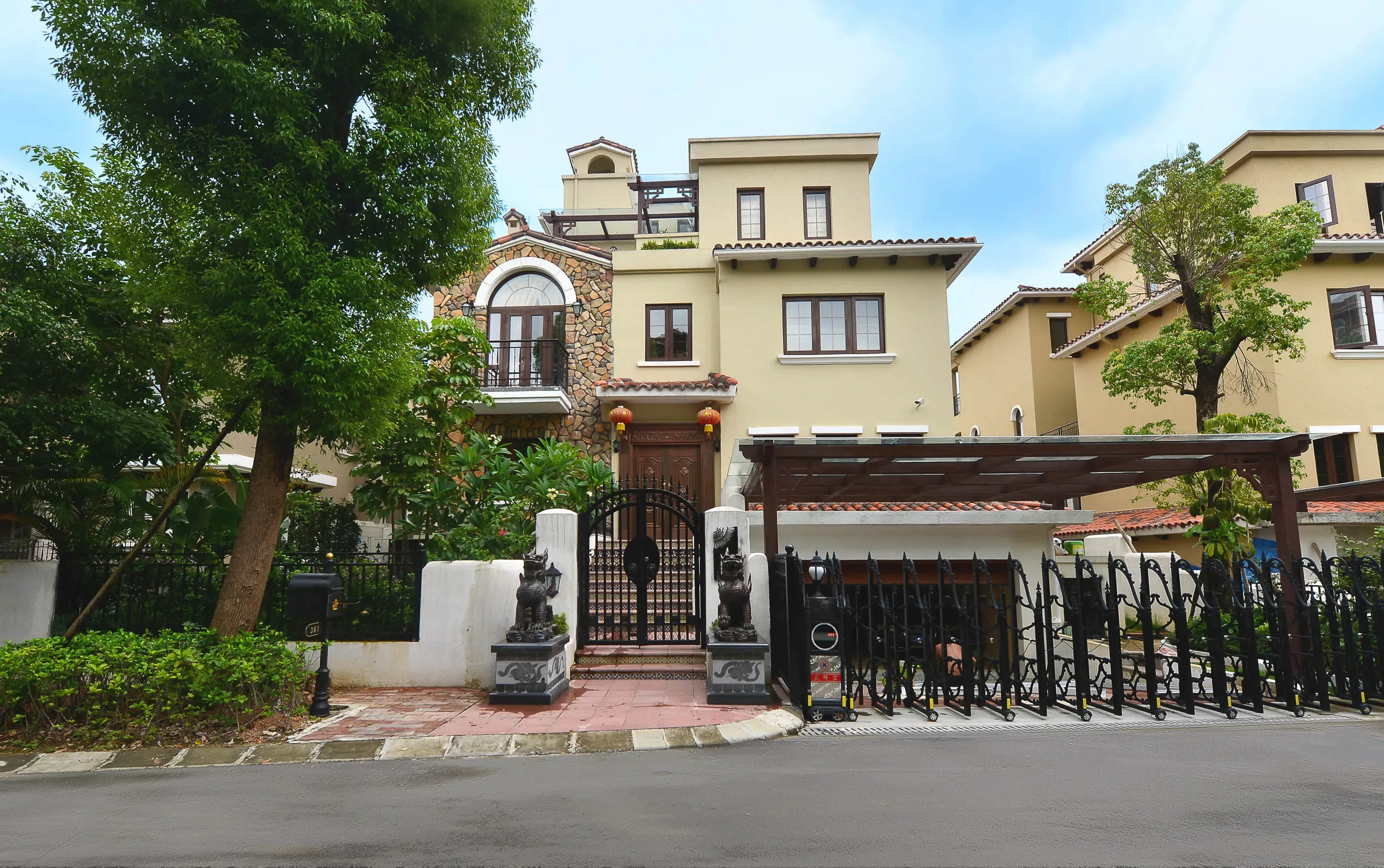 美式别墅设计-深圳曦城(洛辰作品)