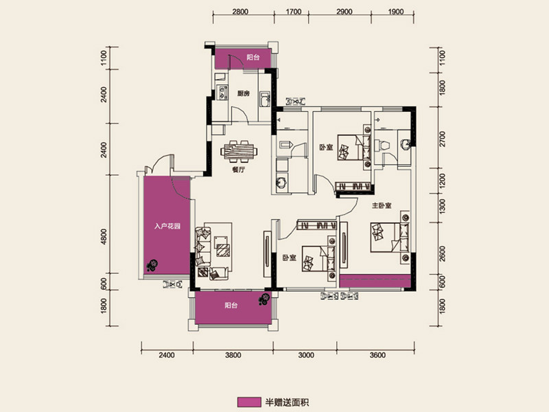 鑫远和城-中式风格-三居室
