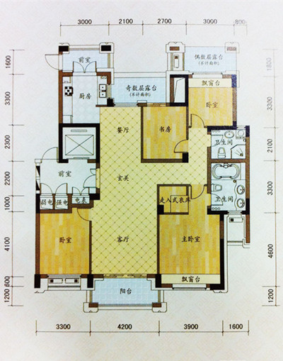 顺发吉祥半岛-西式古典-四居室