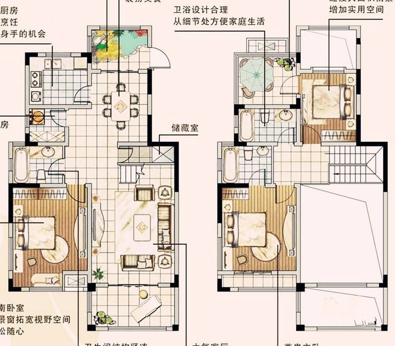 溪畔橡园 三居 168㎡ 简欧风格