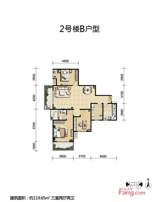 铂悦 现代简约 三居室