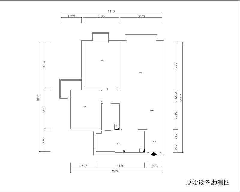 碧海花园-三居室-装修设计