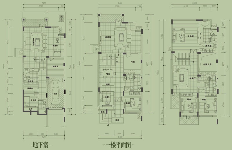 成都华侨城东岸260.00㎡欧式风格实景图